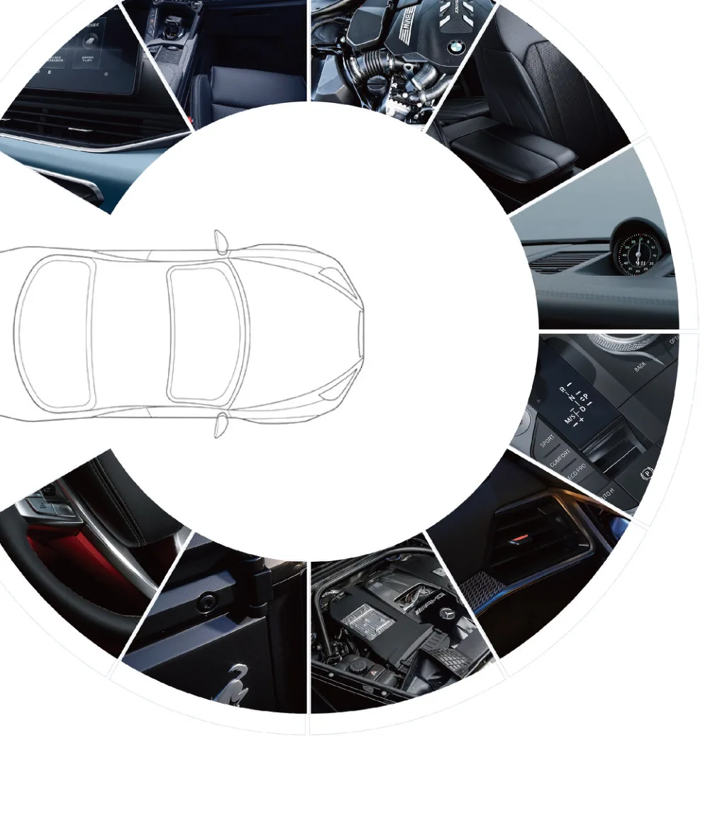 Automotive interior applications of black masterbatch